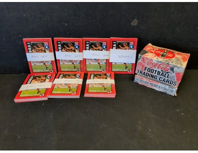 COCA-COLA FOOTBALL TRADING CARDS

Condition: Goo...