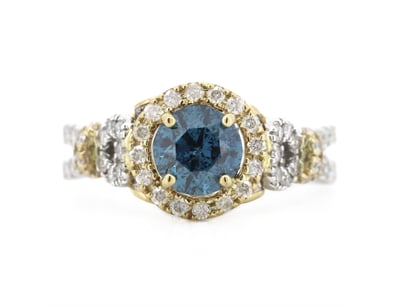 Certified & Fancy Coloured Diamond Clearance  ... - Lot 1201