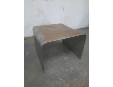 Side Table, Metal Style, Silver Finish

Dimensio...