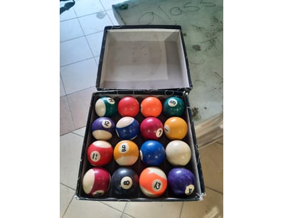 X16 Pool Snooker Balls

SOLD AS LOT

