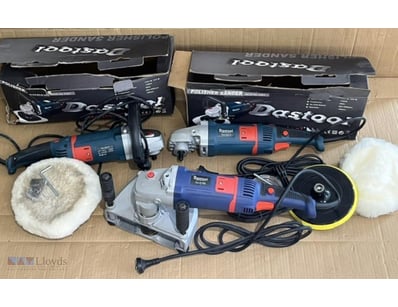 Dastool 240V Tools. 1 X Hj-4105 Wall Chaser, 2 X H...
