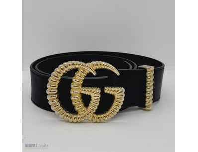 GUCCI BLACK TORCHON BELT WITH GHW, RRP $850


Gucc...