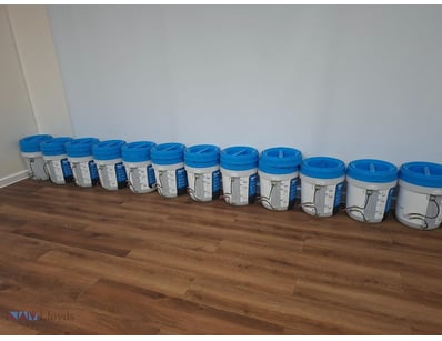 Approximately 40 storage Drums (25L) 
Food-safe s...
