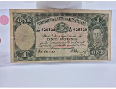 UNRESERVED Banknotes & Coins (A986) - Lot 1801