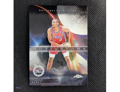 TYRESE MAXEY "ACTIVATORS" INSERT – #AC-6

Key Spec...