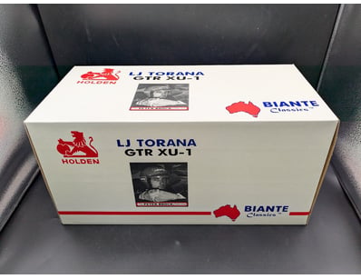 LJ TORANA GTR XU-1 DIE-CAST MODEL CAR BY BIANTE CL...