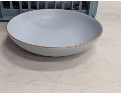 Bowls, duck egg blue ceramic, 24cm diameter 

SO...