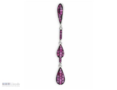 NATURAL PADPARADSCHA SAPPHIRE PENDANT ON 925 SILVE...