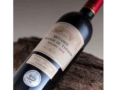 Métairie Grande du Théron Malbec 2020, a prestigio...