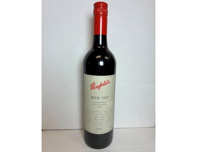 Wine, Penfolds BIN 707, Cabernet Sauvignon 2008, B...