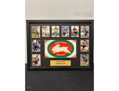 SOUTH SYDNEY RABBITOHS 2008 SIGNED PLAYER CARDS FR...