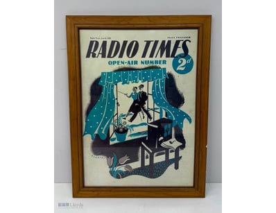 ARTIST UNKNOWN

Lithographic Print

Title: Radio T...