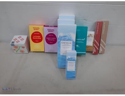 Various products including eqqual, skin1004, medic...