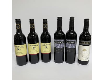ASSORTED WINE QUANTITY x6 
XANADU Paradise, Cabern...