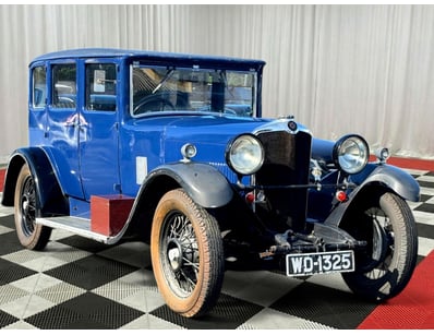 <b>1931 Crossley 15.7 hp Sedan - Blue - 81,637 Mil...