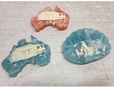 Collection of Marlstone Hand crafted Cultured Marb...