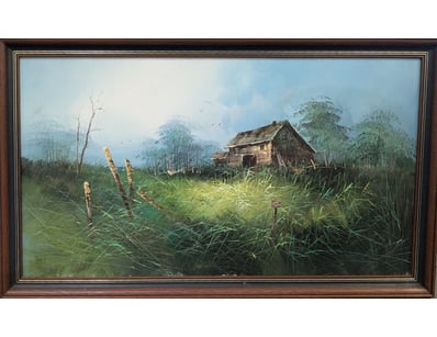 UNKNOWN ARTIST, ORIGINAL OIL ON CANVAS

Item Siz...