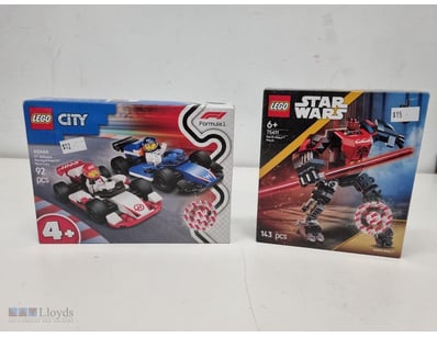 LEGO CITY FORMULA 1 RACING SET 60464 & LEGO STAR W...