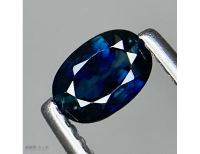 CERTIFIED 0.64CT TEAL SAPPHIRE (CORUNDUM) – OVAL C...