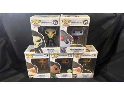 OVERWATCH FUNKO POP VINYL FIGURE COLLECTION - 5 CH...