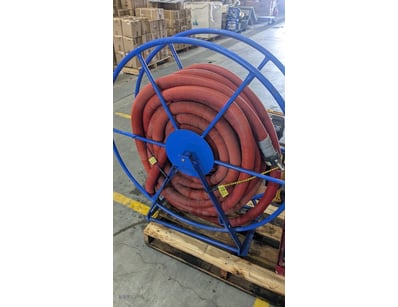 Water Hose on Reel, Unknown Length

NOTE: INSPEC...