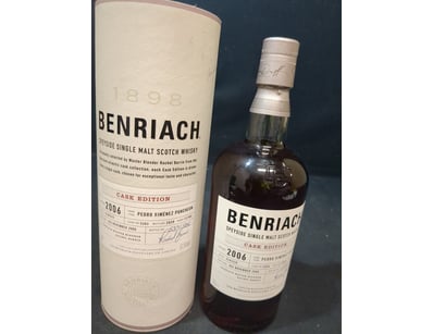 Benriach 1898 Cask Edition 2006 Speyside Single Ma...