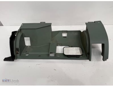 Automotive dashboard assembly component, likely fr...
