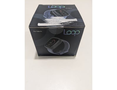 Spacetalk Loop kids' smartwatch for ages 4+, featu...