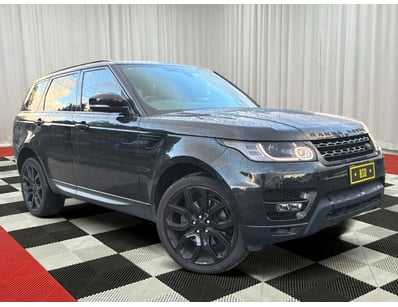 <b>2016 Land Rover Range Rover Sport TDV6 SE - Bla...
