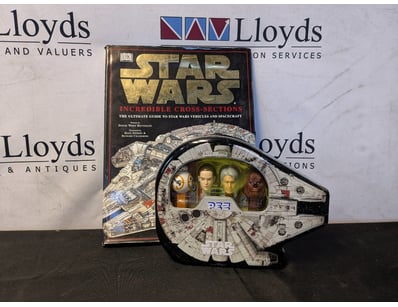 STAR WARS INCREDIBLE CROSS-SECTIONS MILLENNIUM FAL...