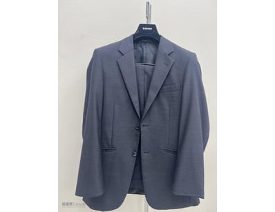 VARCE ITALIA 2 PIECE POLY WOOL MEN SUIT REGULAR FI...