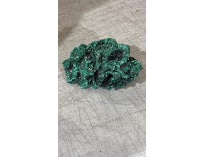 Green Natural Rock, specimen unknown

