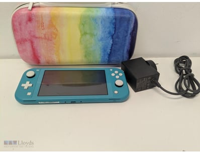 NINTENDO SWITCH LITE GAMING CONSOLE WITH ACCESSORI...