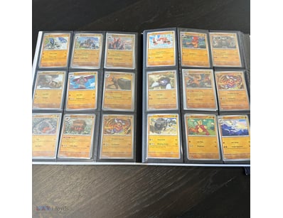 COLLECTOR FOLDER OF POKÉMON CARDS INCLUDING HOLOS ...