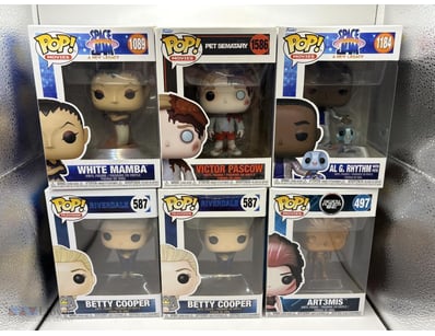 6X ASSORTED FUNKO POP BUNDLE

Assorted Funko Pop B...