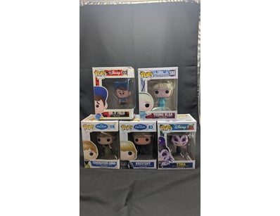 FUNKO POP! DISNEY COLLECTION - FIVE VINTAGE VINYL ...