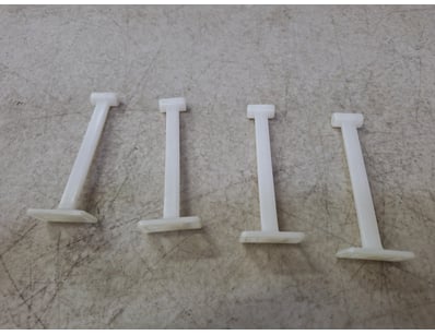 White Plastic Hings

SOLD AS LOT

