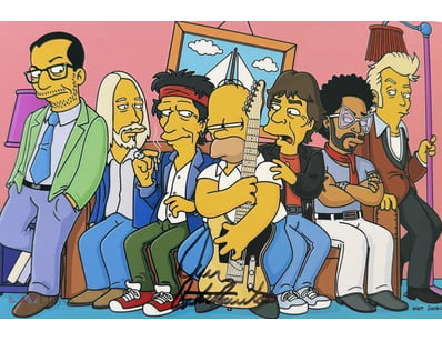 DAN CASTELLANETA SIGNED SIMPSONS PHOTO 

Dan Caste...