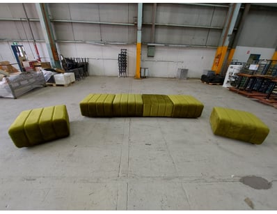 Green Ottoman Set – Stylish and versatile upholste...