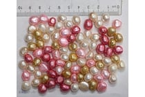 440 Carats Pink, White And Yellow Freshwater