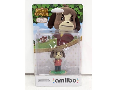 Nintendo amiibo figure of Digby from Animal Crossi...