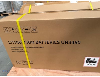 Lithium Ion Rechargeable Battery Module UN3480 - 5...