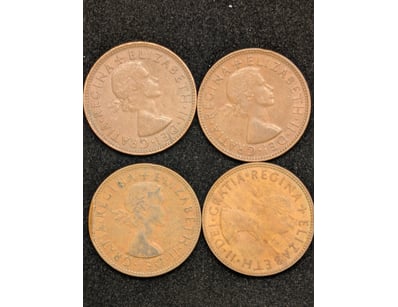 COLLECTION OF 1953 AUSTRALIAN PENNIES

Condition...