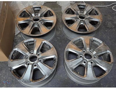 Vehicle rims x 4 

Sold as lot

