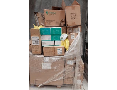 Assorted lot including, Emerald planet downlights ...
