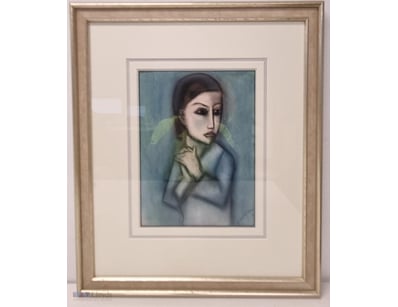 ROBERT DICKERSON (1924 - 2015)

Pastel On Paper

I...