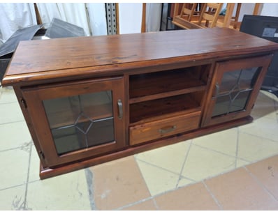 Entertainment Unit, Timber Style,  Natural Finish ...