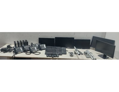 Office Equipment Lot, includes monitors,keyboards ...