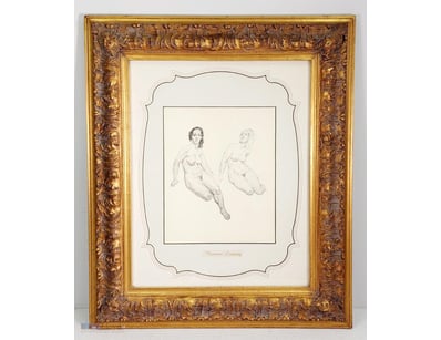 NORMAN LINDSAY

Print On Paper

Title: Two Seated ...