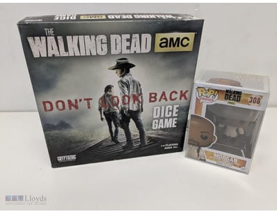 THE WALKING DEAD AMC "DON'T LOOK BACK" DICE GAME W...